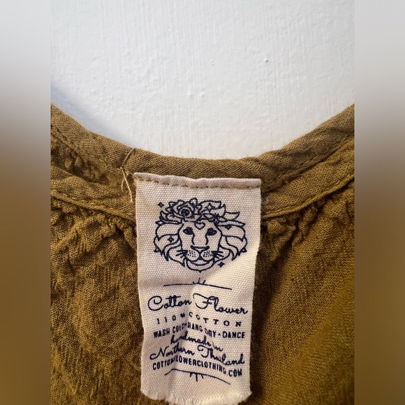 EUC, Cotton Flower Etsy Tank - Picture 5 of 5